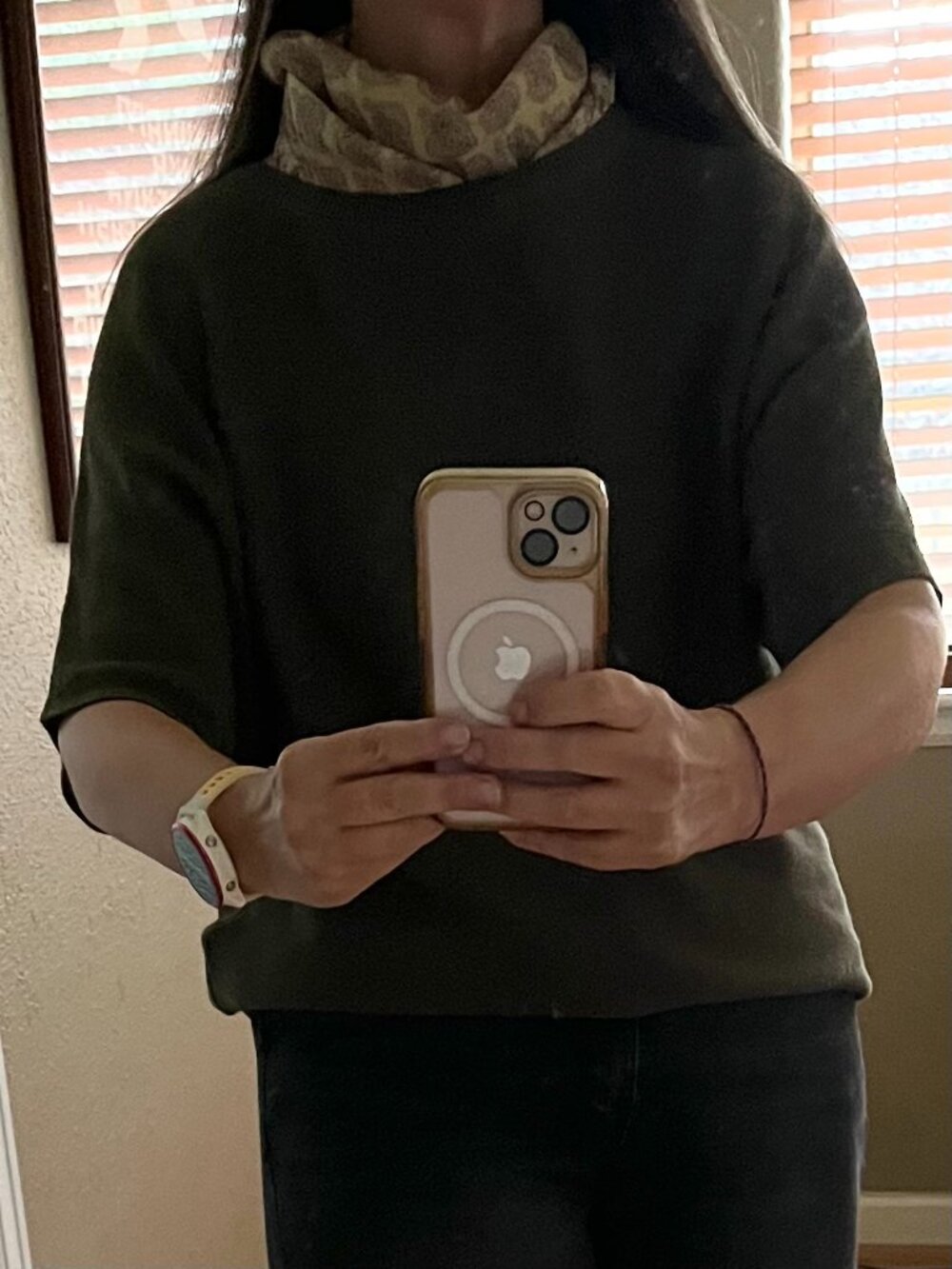 🫒✨ QUINCE COTTON-CASHMERE DOLMAN SWEATER — XS ✨🫒
